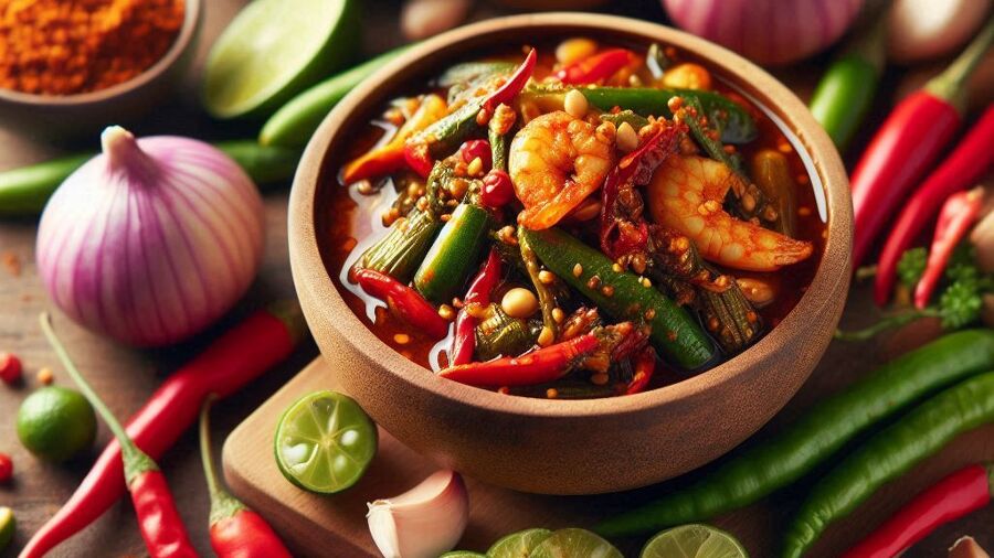 Resepi Sambal Belacan Ala Thai - Pedas dan Menyelerakan